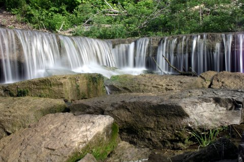 This Magical Waterfall Campground In Kansas Is Unforgettable