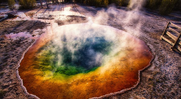 The Story Behind This Stunning Geyser In Wyoming Is Incredibly Tragic