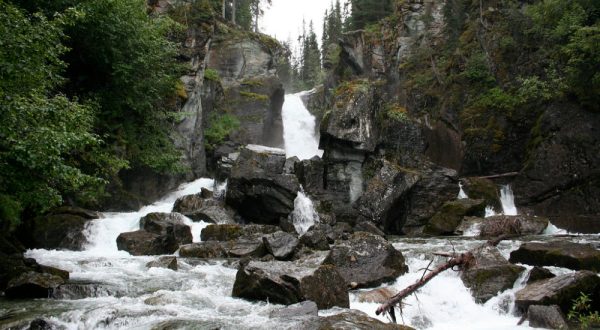 This Magical Waterfall Campground In Alaska Is Unforgettable