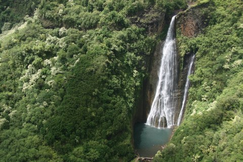 The Famous Hawaiian Waterfall You Can Only See Via Helicopter