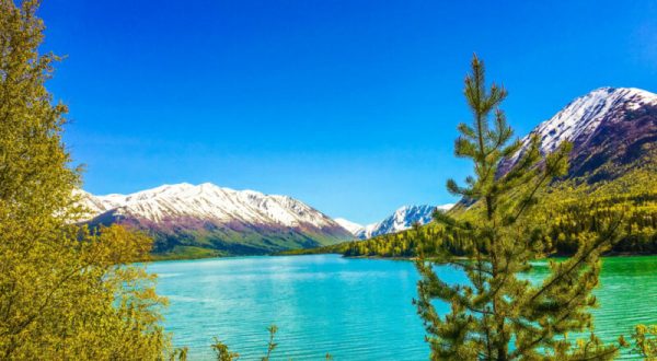 This One Destination Has The Absolute Bluest Water In Alaska