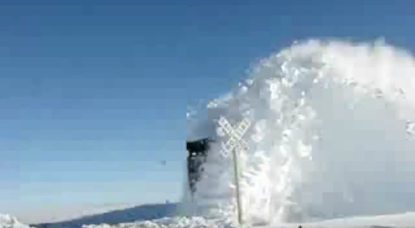 You’ve Never Seen Anything Like This North Dakota Train In The Wintertime