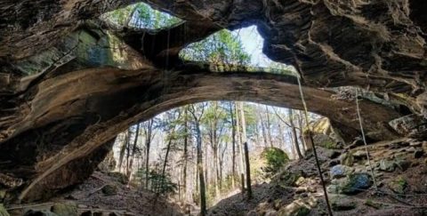 Alabama's Natural Bridge Is A Magnificent Hidden Gem