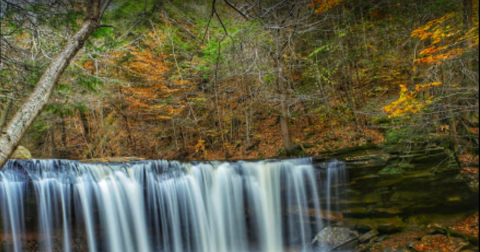 This Magical Waterfall Campground In Pennsylvania Is Unforgettable 