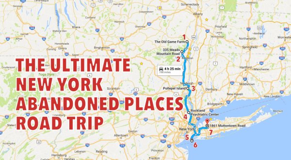 We Dare You To Take This Road Trip To New York’s Most Abandoned Places