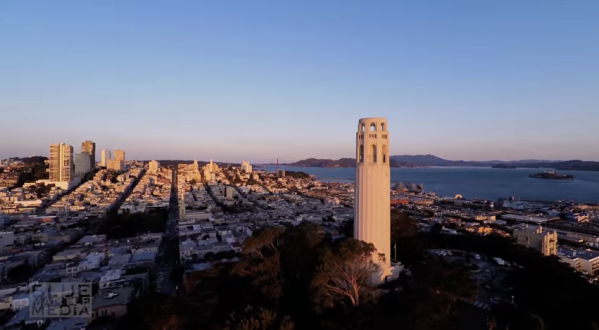 This Stunning Aerial Flyover Of San Francisco Shows Off The Best Bird’s Eye View Of The City