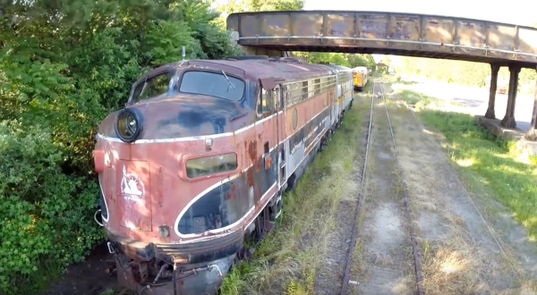 Step Inside This Eerie Graveyard Where Decommissioned Trains Go To Die
