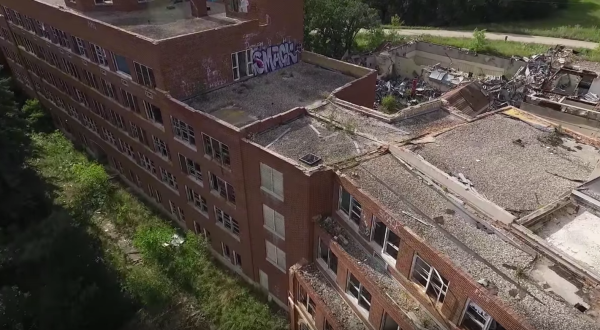 Drone Footage Captured At This Abandoned North Dakota Facility Is Truly Sad