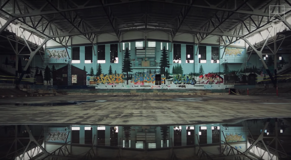 The Story Behind This Decaying Olympic-Sized Ice Arena Is Truly Tragic