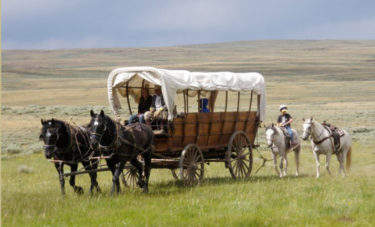 Take A Step Back In Time With This Covered Wagon Ride In Wyoming