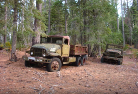 There's A Secret Boneyard In The Woods Where Former U.S. Military Vehicles Go To Die