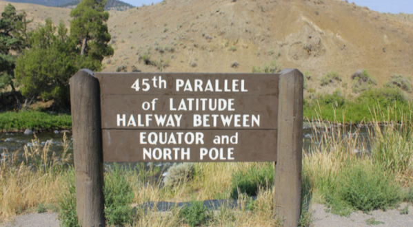 Stand Halfway Between The Equator And North Pole In This One Spot In Wyoming
