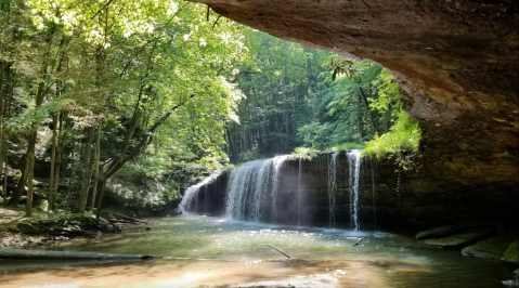 Walk Behind A Waterfall For A One-Of-A-Kind Experience In Kentucky