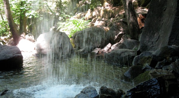 Walk Behind A Waterfall For A One-Of-A-Kind Experience In Northern California