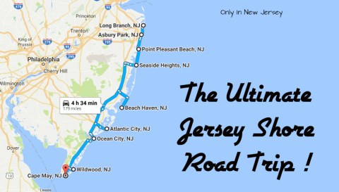 This Jersey Shore Road Trip Will Make Your Summer Unforgettable