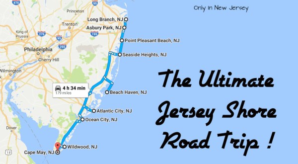 This Jersey Shore Road Trip Will Make Your Summer Unforgettable