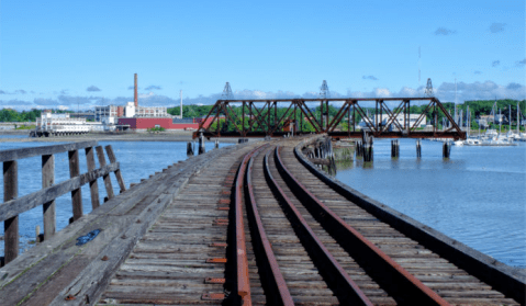 The History Of This Abandoned Bridge In Maine Might Surprise You