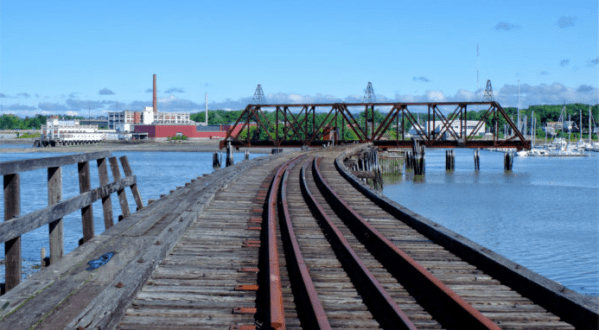 The History Of This Abandoned Bridge In Maine Might Surprise You
