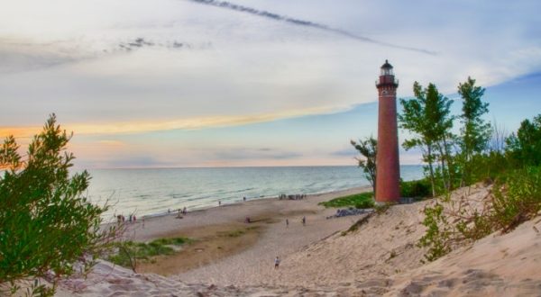 10 Spectacular Spots In Michigan Where You Can Camp Right On The Beach