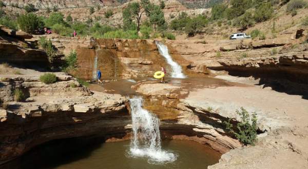 This Waterfall Swimming Hole In Utah Is Perfect For A Summer Day
