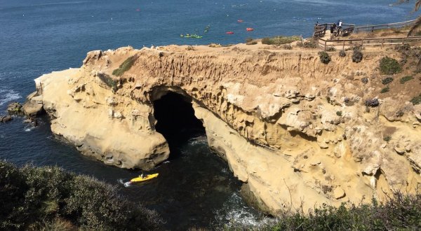 There’s Something Incredibly Unique About This Sea Cave In Southern California