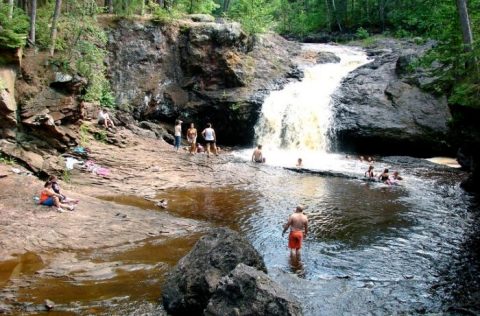 Walk Behind A Waterfall For A One-Of-A-Kind Experience In Wisconsin