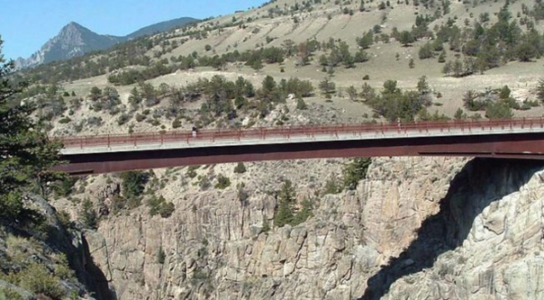 Sunlight Creek Bridge in Wyoming Is The Highest In The State