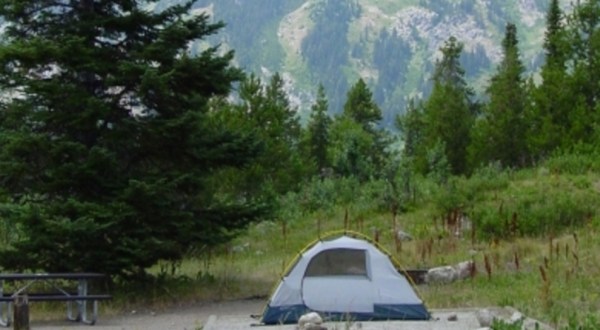 Spend The Night At Wyoming’s Most Picturesque Campground For A Truly Memorable Experience