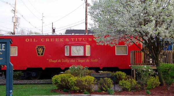 You’ll Never Forget An Overnight In This Retired Caboose In Pennsylvania
