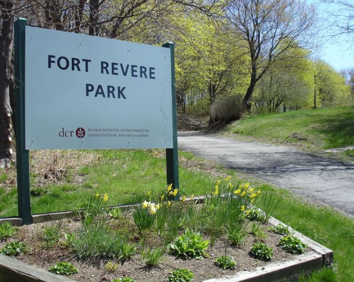 Fort Revere Park Sign