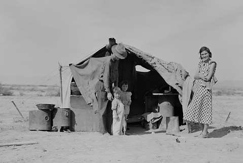 12 Rare Photos Taken In Southern California During The Great Depression