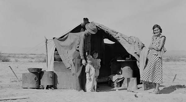 12 Rare Photos Taken In Southern California During The Great Depression