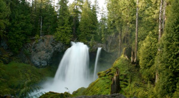 This One Easy Hike In Oregon Will Lead You To Two Hidden Waterfalls
