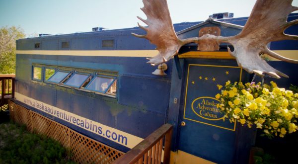 You’ll Never Forget An Overnight Stay In This Retired Caboose In Alaska