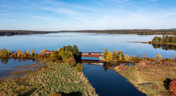 Take This Fall Foliage Train Ride Through Maine For A One-Of-A-Kind Experience