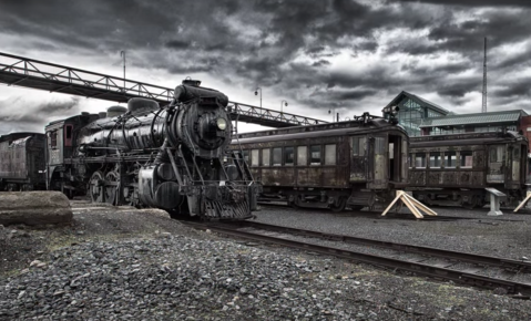There's Something Truly Tragic About This Steam Train Graveyard In Pennsylvania