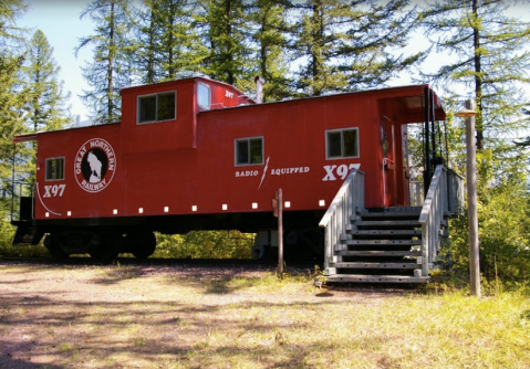 You’ll Never Forget An Overnight In These Retired Cabooses In Montana