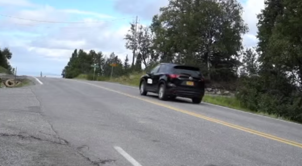 The Strange Phenomenon Of Gravity Hill In Alaska Must Be Experienced To Be Believed