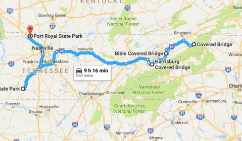 There's A Covered Bridge Trail In Tennessee And It's Everything You've Ever Dreamed Of