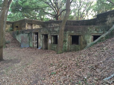 Explore Haunted Post Civil War-Era Ruins At Fort Fremont In South Carolina