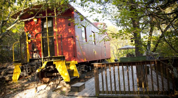 We Dare You To Stay The Night In This Arkansas Train And Not Absolutely Love It