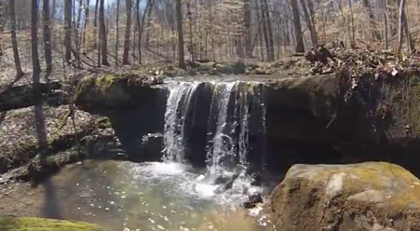 Walk Behind A Waterfall For A One-Of-A-Kind Experience In Indiana