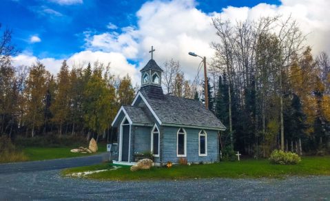 There Is No Chapel In The World Like This One In Alaska