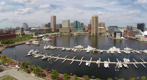 This Drone Footage Will Make You Fall In Love With Baltimore All Over Again