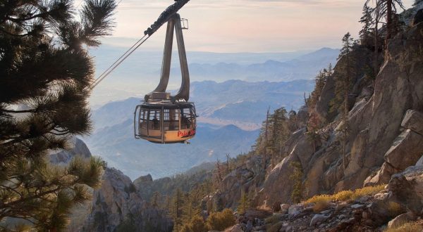 This Scenic Tram Ride In Southern California Will Take You To The Top Of The World