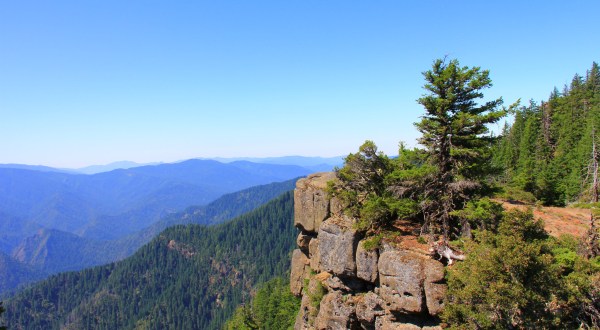 The Lookout At The End Of This Oregon Hike Will Let You See For Miles And Miles