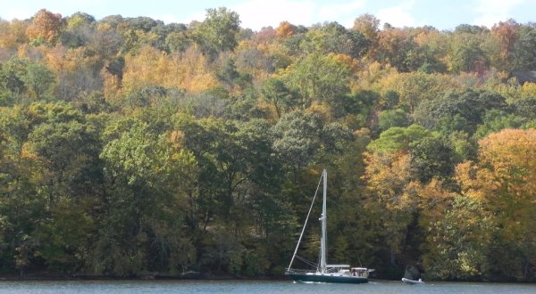 Take This Connecticut Boat Tour To Experience Phenomenal Fall Foliage
