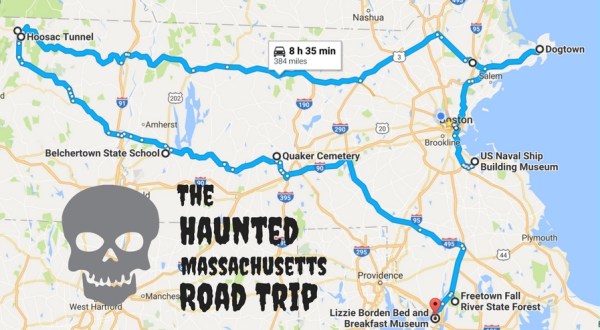 This Haunted Road Trip Will Lead You To The Scariest Places In Massachusetts