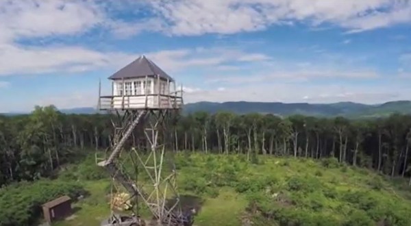 You’ll Never Forget An Overnight In This Old Fire Tower In West Virginia