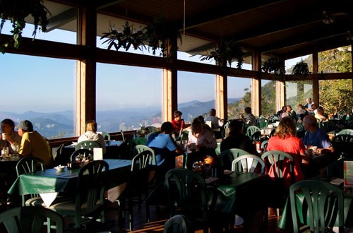 Get Unprecedented Views While You Eat At this Mountain Top Restaurant In North Carolina